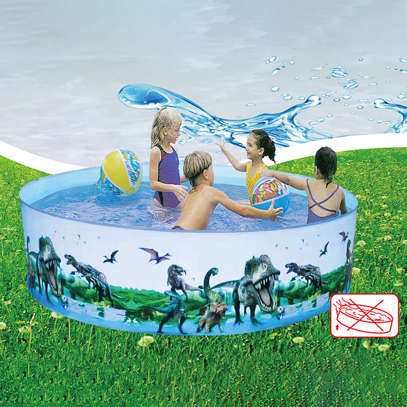 Cross-border wholesale large outdoor non-inflatable swimming pool Family round pool children's home thickened baby pool Application Scenario