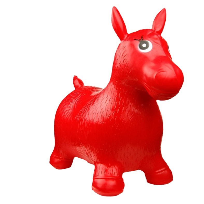 Children's toys inflatable deer, rubber pony, calf sensory integration toys can be ridden, jumping horse, jumping deer animals Item Picture