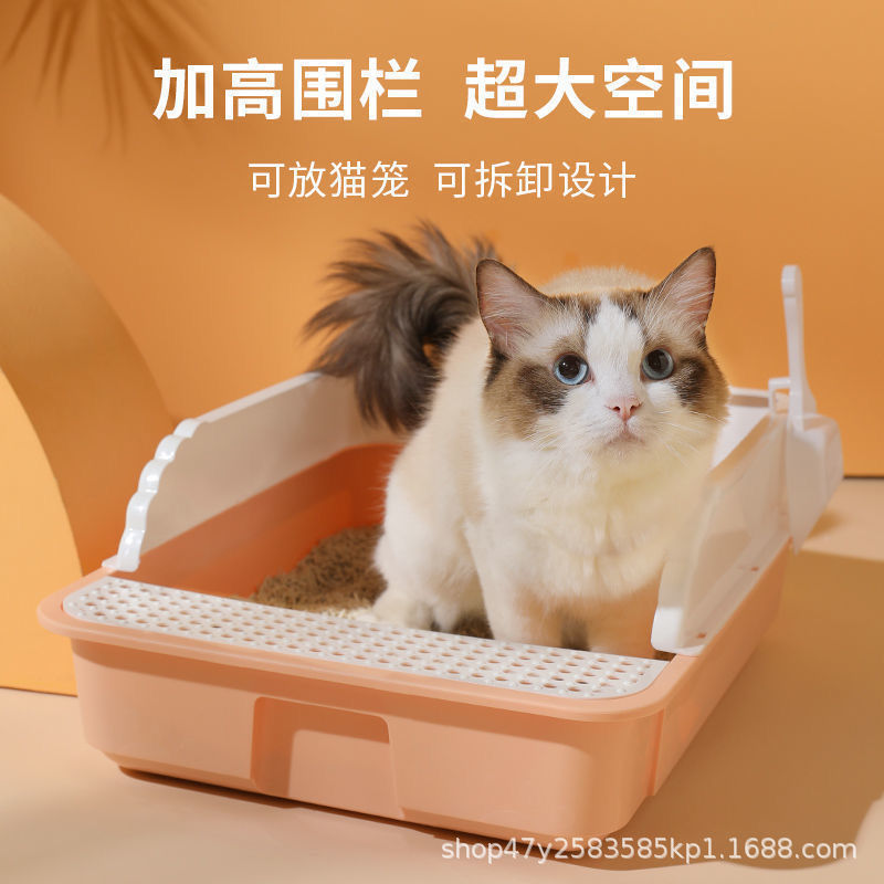 猫咪猫砂盆防细节图