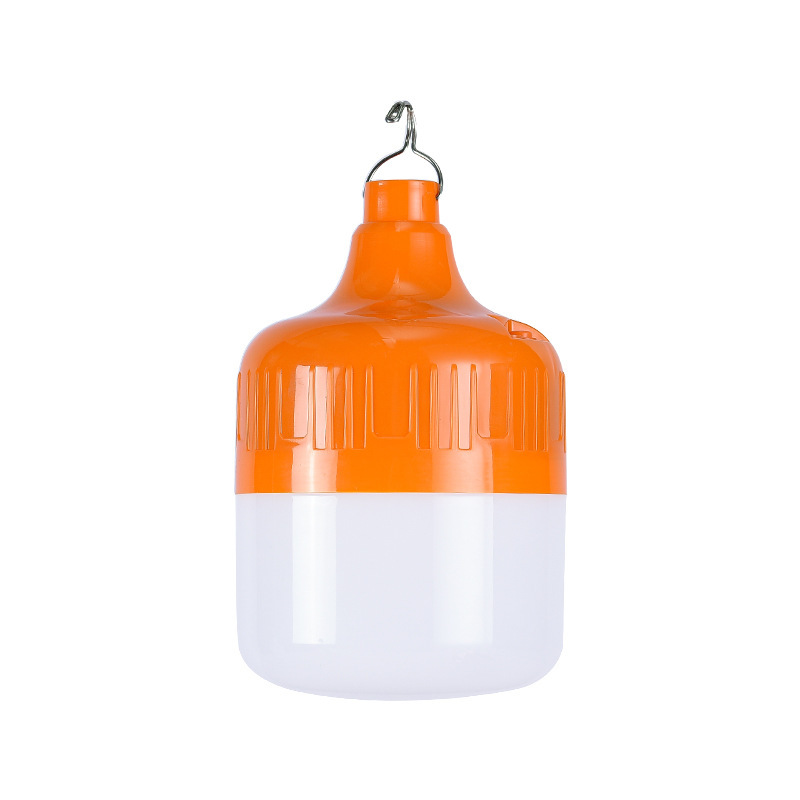 摆摊夜市专用灯应急led地摊灯爆亮家用停电节能球泡灯usb灯泡充电白底实物图