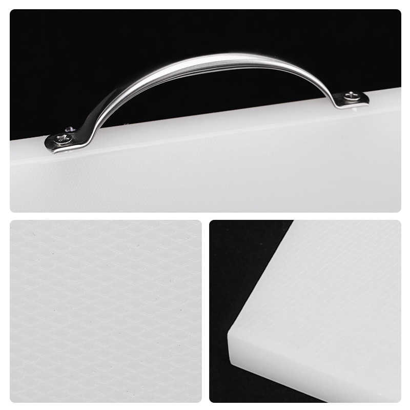 Pe Plastic Cutting Board Hotel Antibacterial Cutting Board Multi-Functional Cutting Board Dual-Purpose Plastic Cutting Board Household Solid Cutting Board Application Scenario