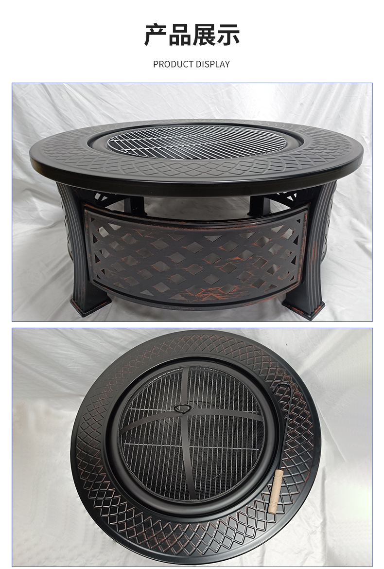 Taomai specializes in outdoor 32-inch warm grills for tea-making around the stove, vintage warm grills, barbecue grills, and home barbecue grills pic 13