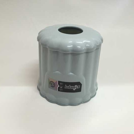1151 Tissue box, plastic storage box, desktop paper roll, simple and elegant round dual-purpose tissue box Specification drawing