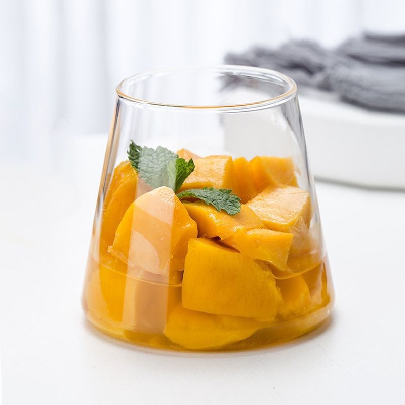 Creativo estilo japonés taza de vidrio de mt. Fuji resistente a altas temperaturas taza de agua transparente taza de jugo taza de leche para el desayuno casero taza de bebida Application Scenario