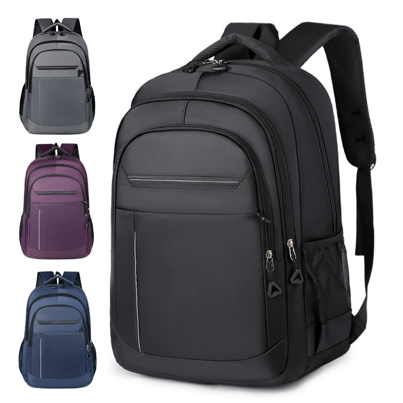 Foreign trade backpack, large capacity, high-end feel, business travel, men's computer backpack, college and middle school students' schoolbag, women's