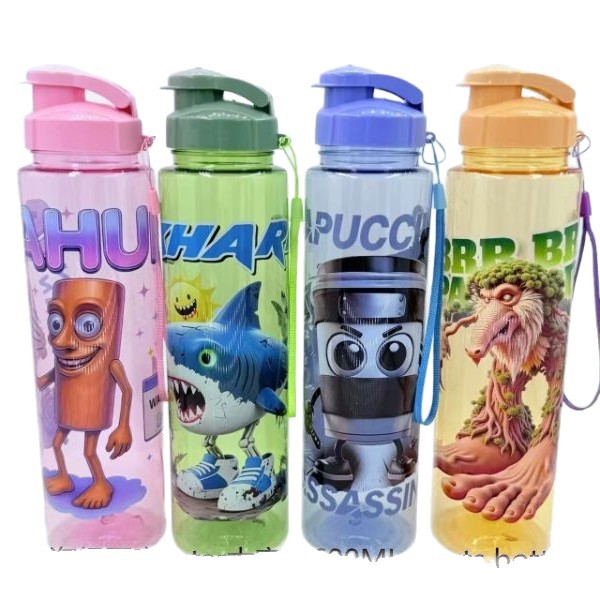 The best-selling "Shan Hai Jing" series of water cups for foreign trade are cute children's water cups with high appearance standards. They are portable space cups with cute and fun designs Item Picture