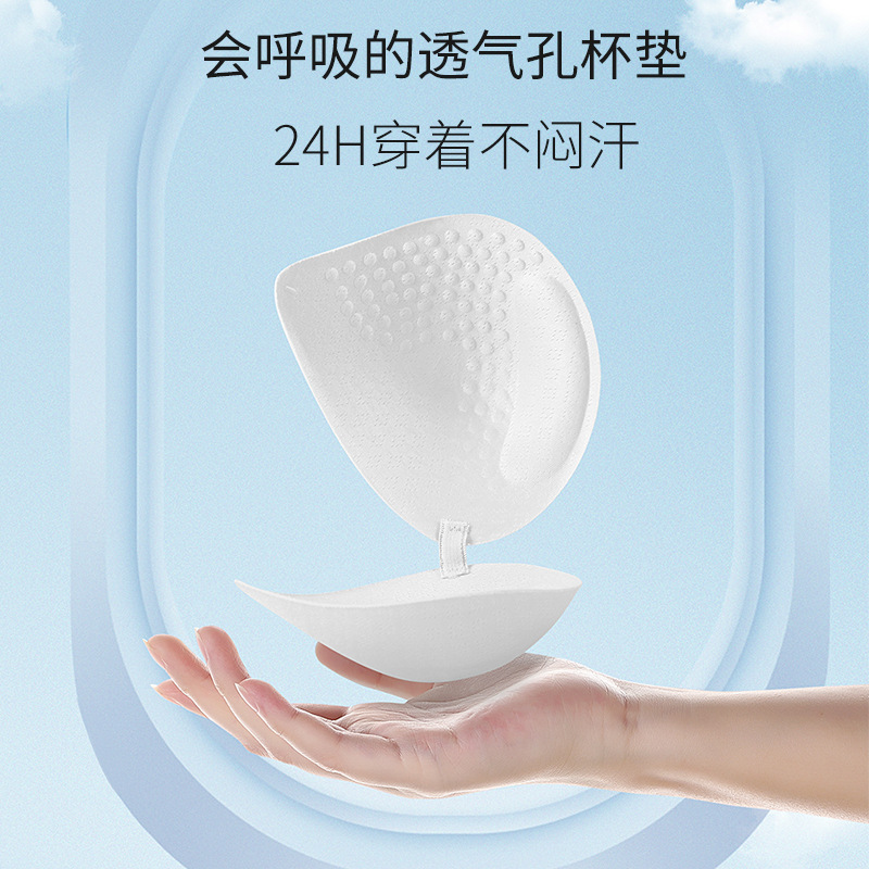 Traceless Ultra-Thin Cool Underwear For Women In Summer Breathable Gathering Without Underwire Back Big Breasts Show Small Upper Support Bra Big Size Application Scenario