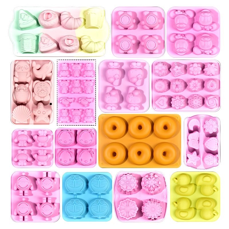Kneyolo Silicone Mold Complete Cat's Paw Waffle Crystal Drop Glue Ab Glue Handmade Diy Material Food Play Mold Item Picture