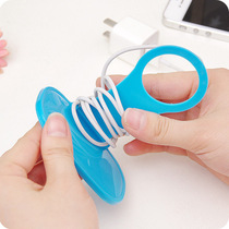 Foldable phone charging stand