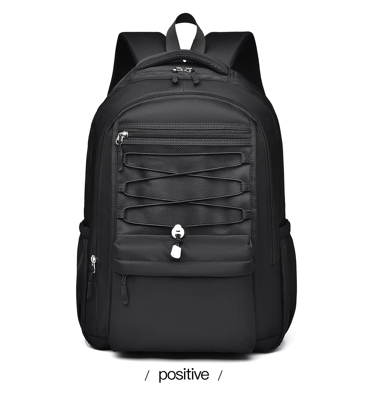 飞莎休闲简约学生书包男加厚蜂巢背包防泼水牛津布双肩包女可印lo详情26