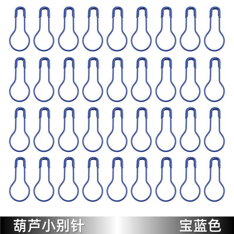 Cross-border metal gourd pin, gourd-shaped small pin, DIY colorful marker buckle, clothing sewing machine safety lock pic 28