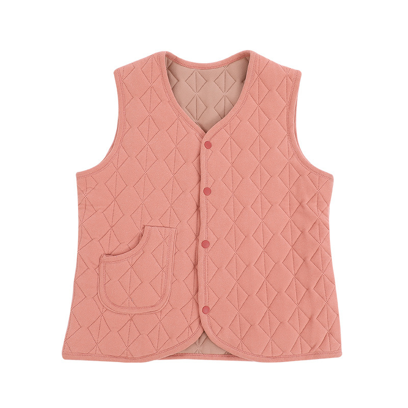 Wholesale of stylish and fashionable vests for middle-aged and elderly mothers, women's warm vests, middle-aged autumn casual vests for women Item Picture