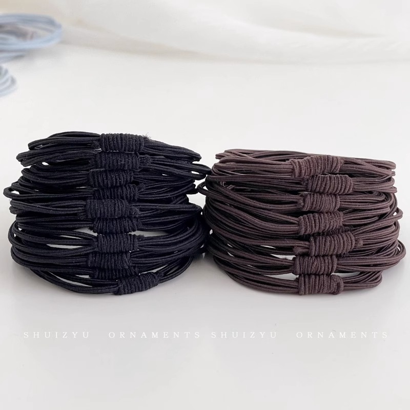 High-elasticity and durable hair tie for women, 2023 new style hair band for women, hair tie with rubber band Application Scenario