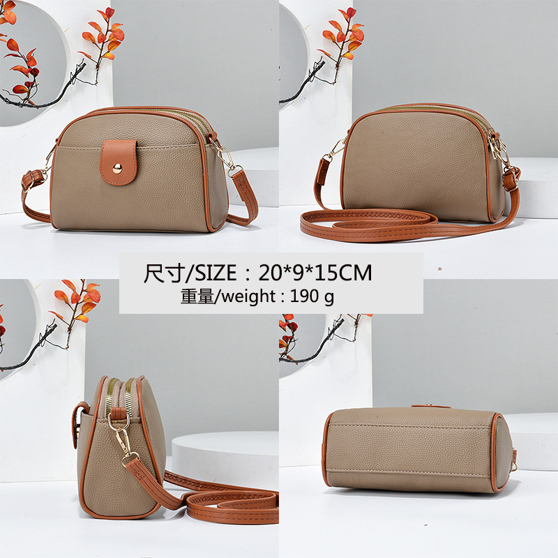 Bolsos bolsos crossbody mujeres textura de un hombro versátil teléfono 2025 nueva moda Application Scenario