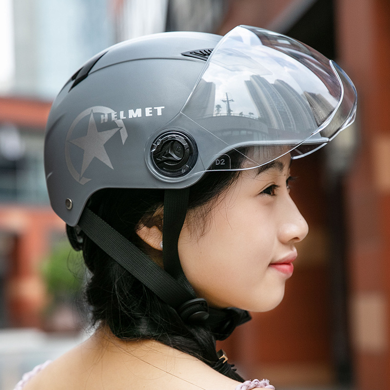 3c certified electric vehicle helmet for men and women four seasons general electric vehicle motorcycle safety helmet summer riding helmet Application Scenario