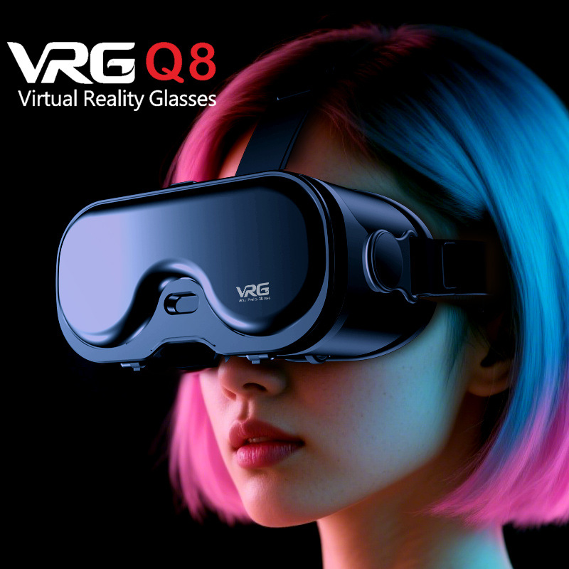 2026年新款Q8VR眼镜VRG手机电影游戏3d眼镜影院数码眼镜头戴式 details Picture
