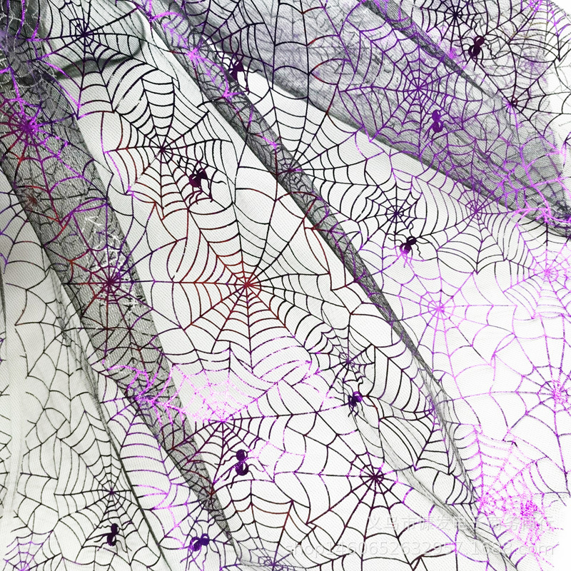 Plain cloth ironed, spider web, gauze fabric, puffy skirt fabric, clothing, handicrafts, decorations, DIY flowers Specification image