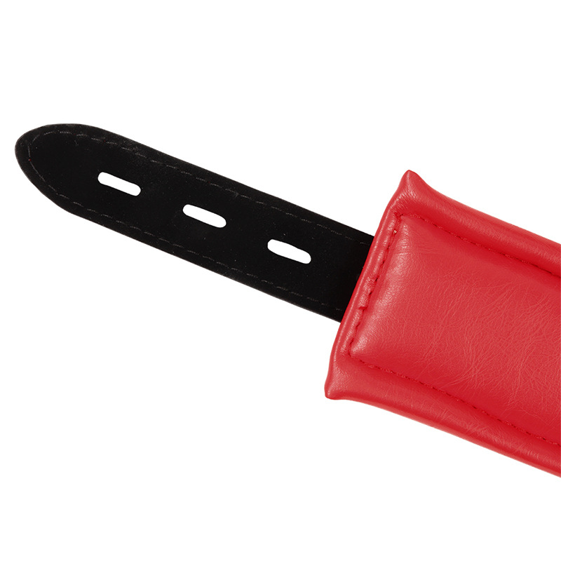 New bondage neck strap sm alternative toy dog chain black red envelope edge sponge collar adult sex toys Item Picture
