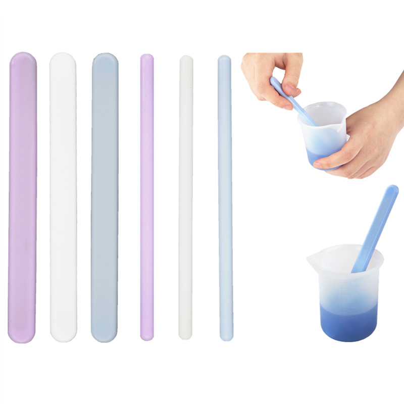 diy resin crystal epoxy resin mirror surface stirring rod, mixing resin epoxy resin tool material, round stirring rod Specification drawing