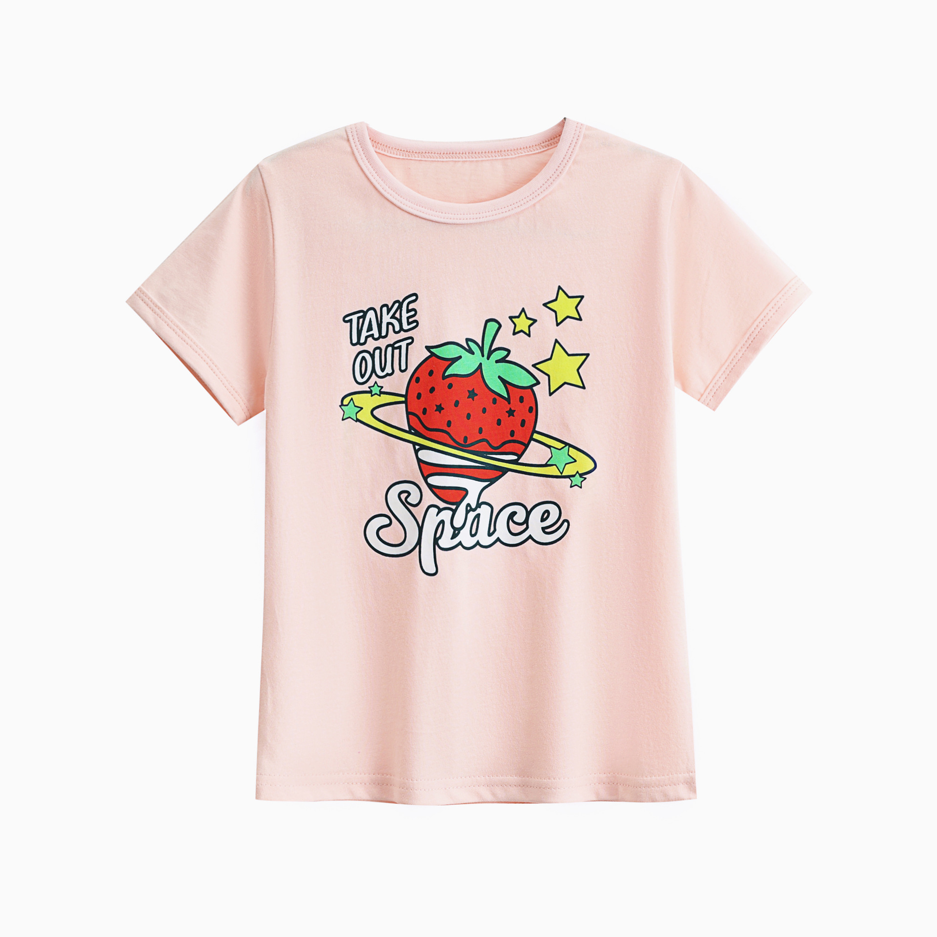 男童夏装/男童体恤/T恤/短袖尾货清仓/女学生上衣白底实物图