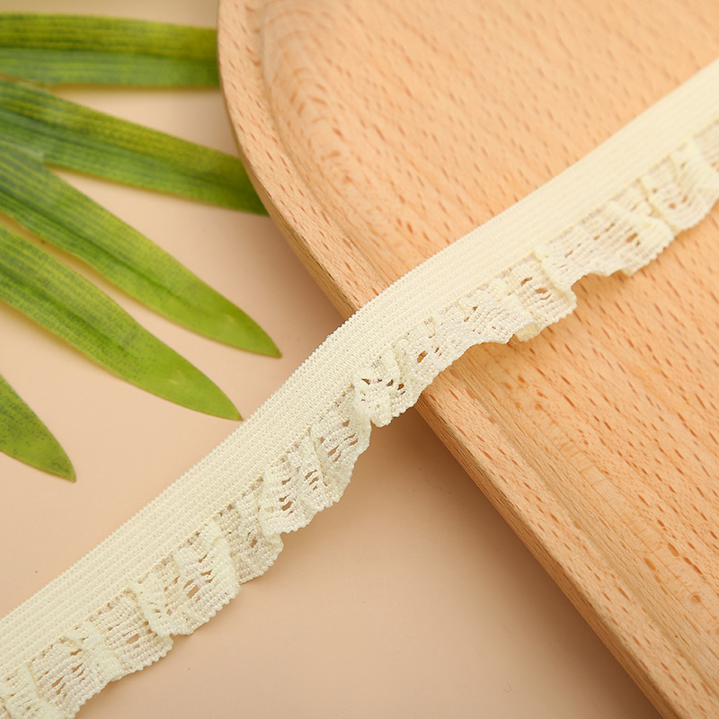 New lace bath balls, lace lace accessories, clothing skirts, ruffles, elastic bands, baby clothes, pet clothes with borders Specification image