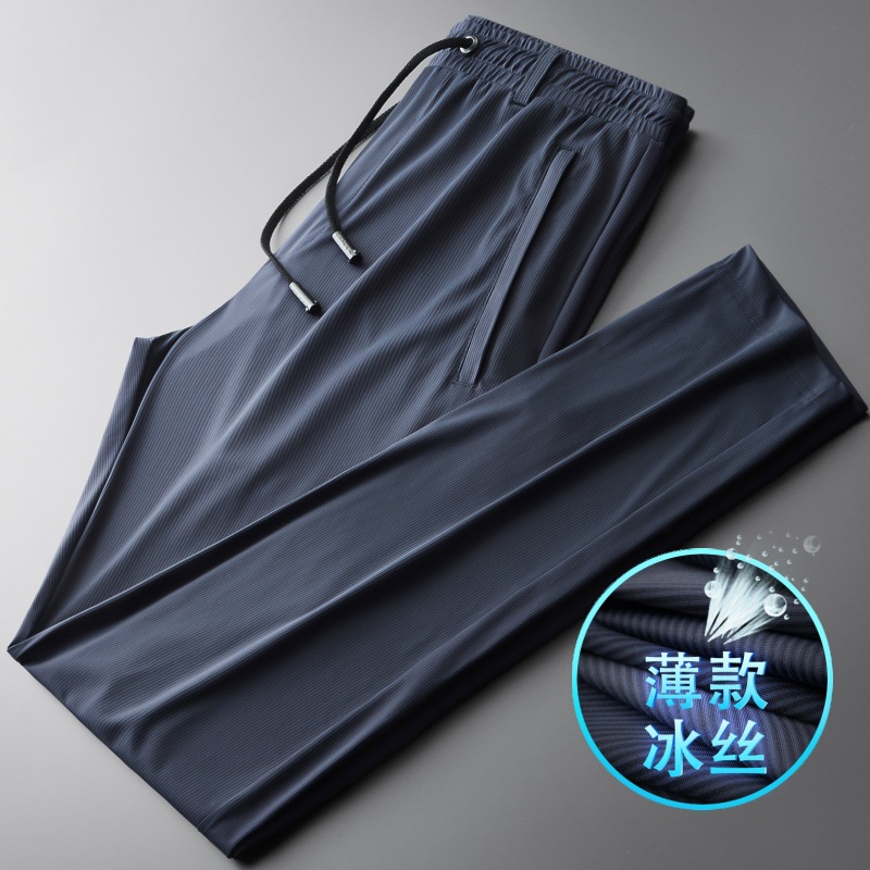 男式休闲裤实物图