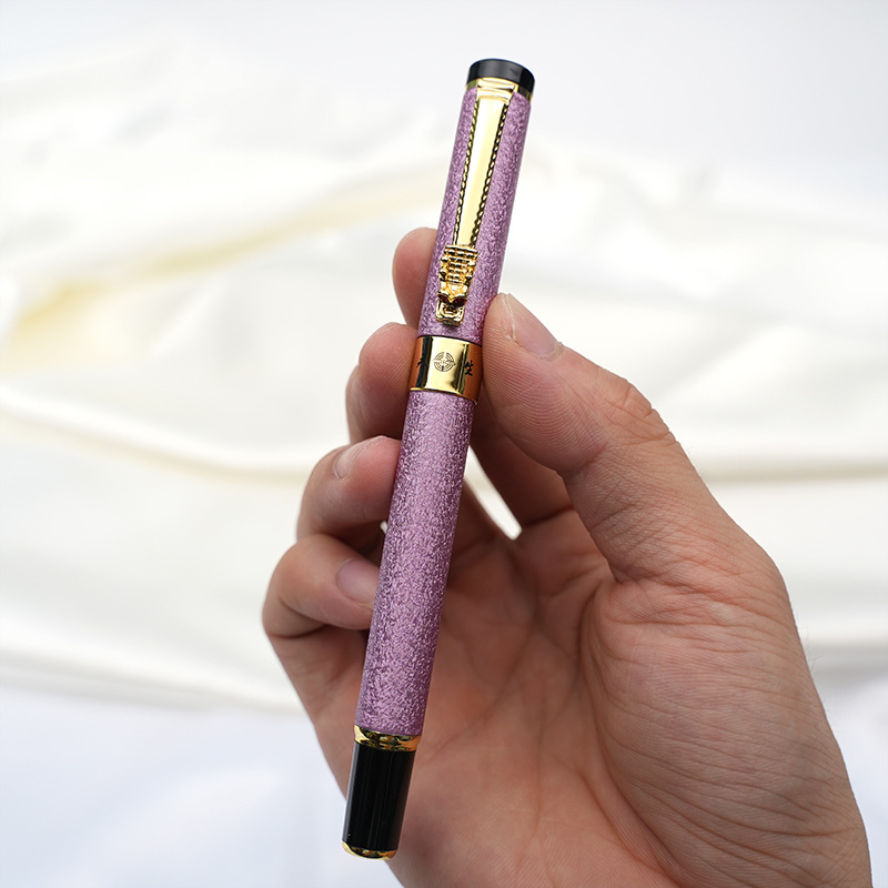 Yongsheng 280 Faucet Art Pen Metal Frosted rod One Pen for Seven Uses Adult calligraphy hard Pen Set Gift Pen pic 7