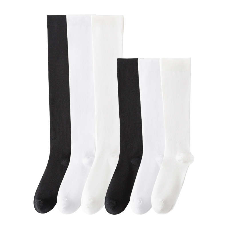 Sock stall, one-piece consignment, women's spring and summer mid-calf socks, JK versatile calf socks, pressure slimming leg stockings, over-the-knee socks, women's long socks wholesale, one-piece consignment Item Picture