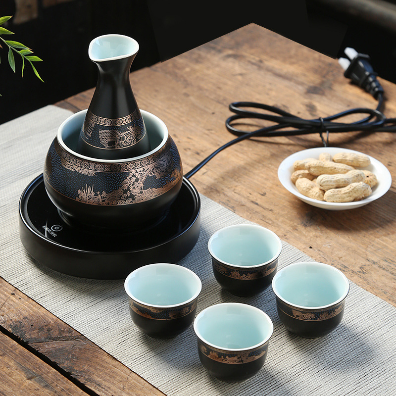 Wholesale of ceramic wine brewers, electric ceramic stoves, constant temperature pads, wine warming sets, and yellow wine decanters. We support consignment