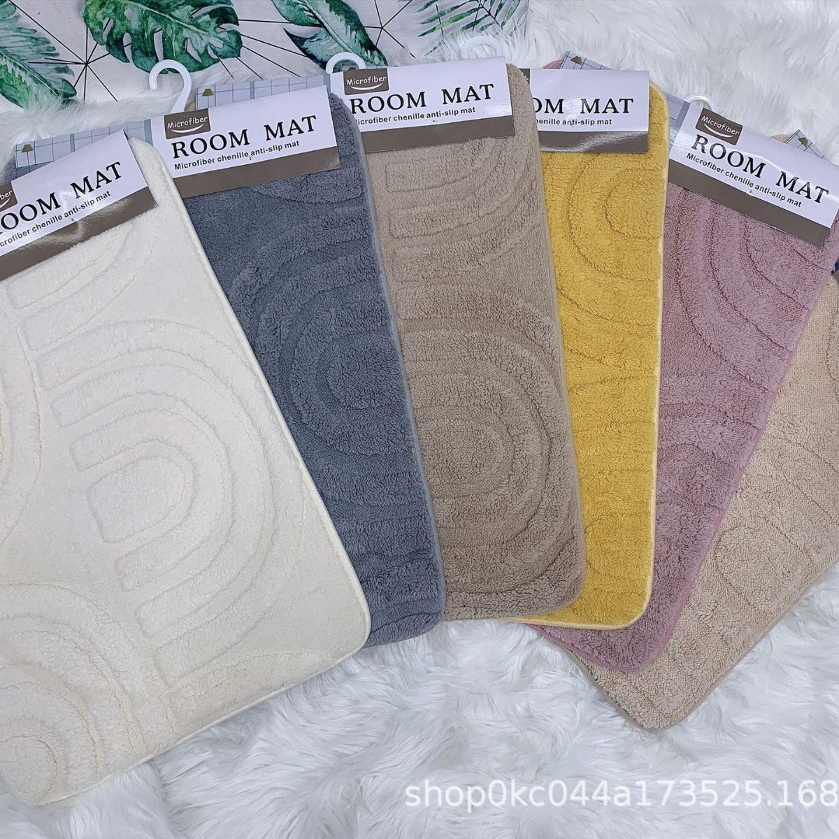 Wholesale of Zhiqu Life's retro cross-border bathroom anti-slip floor MATS, absorbent MATS, arched sofa MATS, carpets and climbing MATS