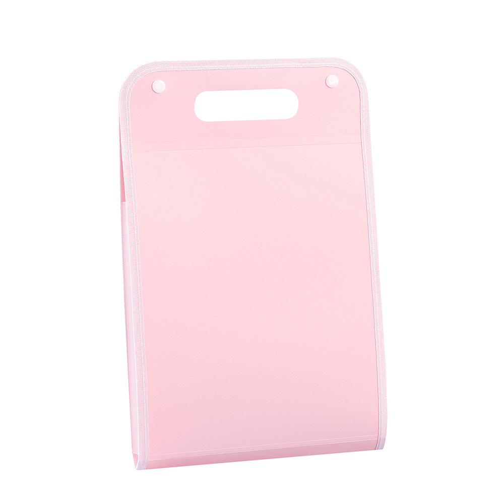 Vertical A4 hand-held folder, test paper bag, multi-layer large-capacity hand-held organ bag, test paper storage bag, file bag Item Picture