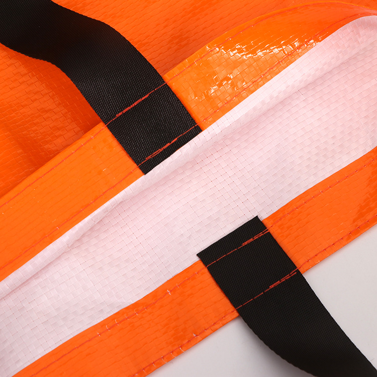 Extra-large hand-held woven bags, laminated hand-held bags, eye-catching gift bags, plastic pp shopping woven bags Specification image