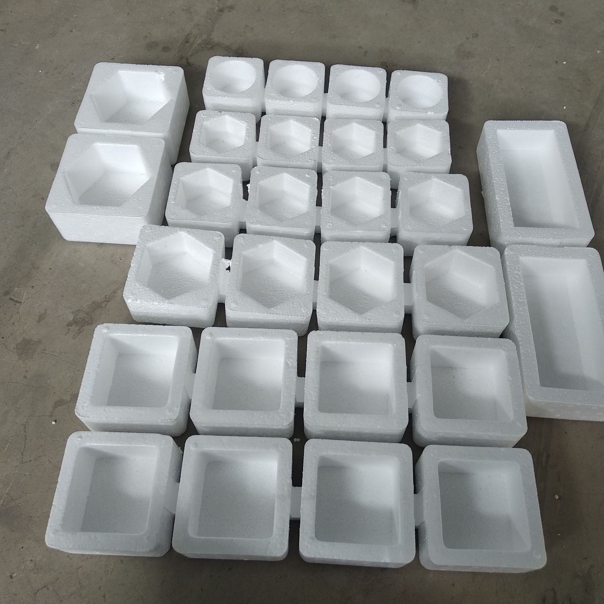 Foam box, foam box, high-density shock-absorbing foam set for express delivery, insulated box, protective box manufacturer wholesale Specification image