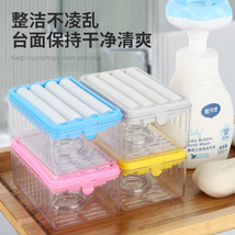 新款多功能起泡盒免手搓洗香皂盒家用自动肥皂沥水滚轮式洗衣肥皂