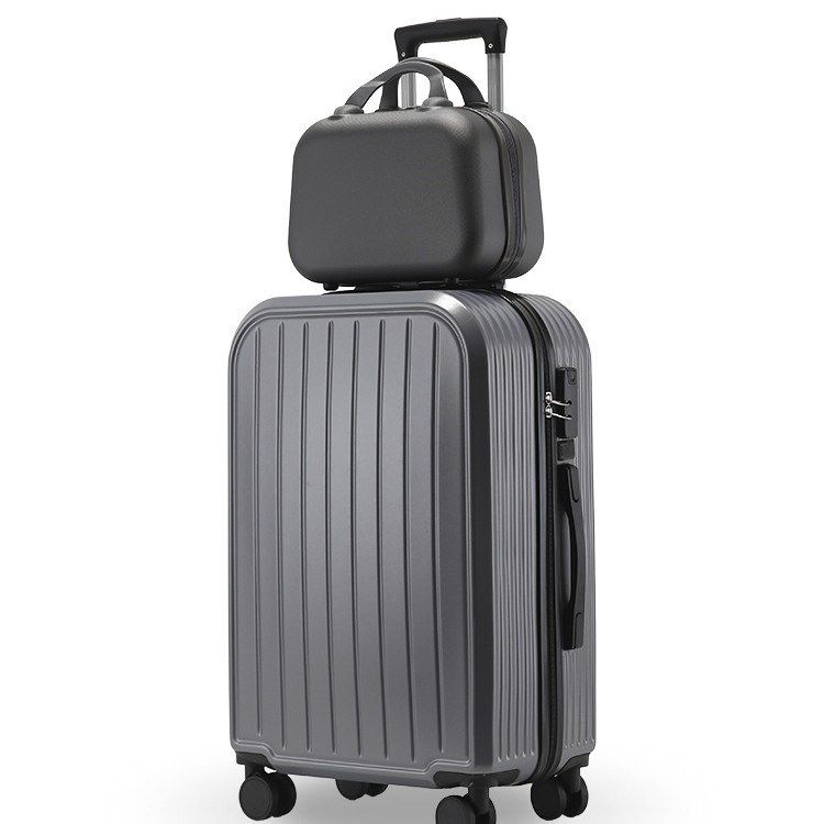 Multi-functional luggage, women's 24-inch trolley case, large-capacity travel case, swivel wheel carry-on luggage, factory wholesale Item Picture