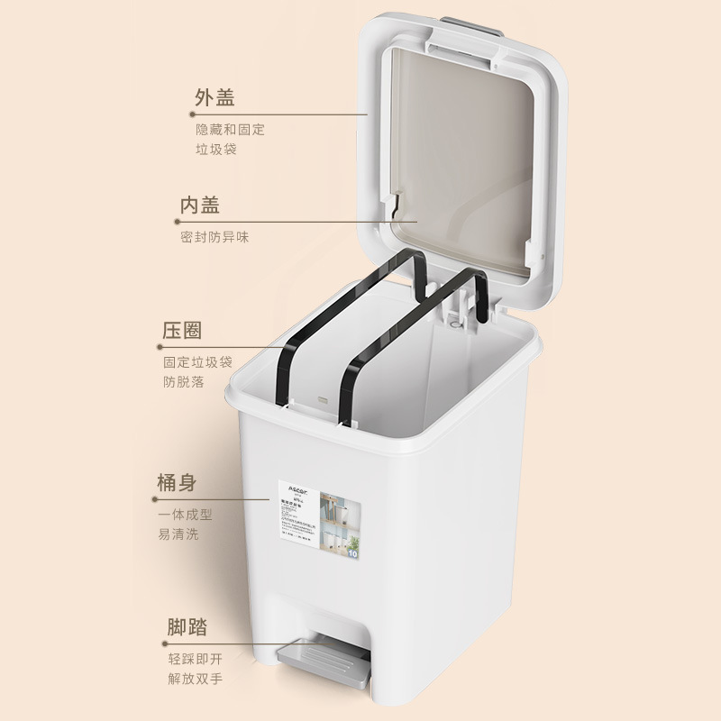垃圾桶实物图