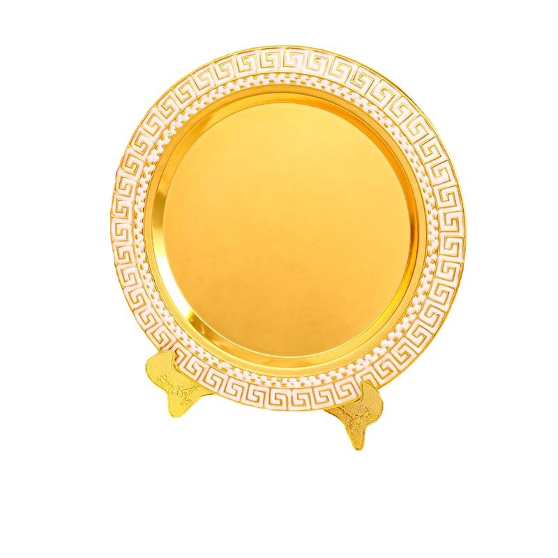 Honors And Recognition Medal Morning Celebration Company Annual Meeting Gift Retirement Memorial Award Tray Home Fruit Cake Tray Item Picture