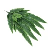 Wholesale of artificial green plants, such as Persian fern leaves, wall-hung projects, green plants, grass for outdoor landscaping and decoration Item Picture