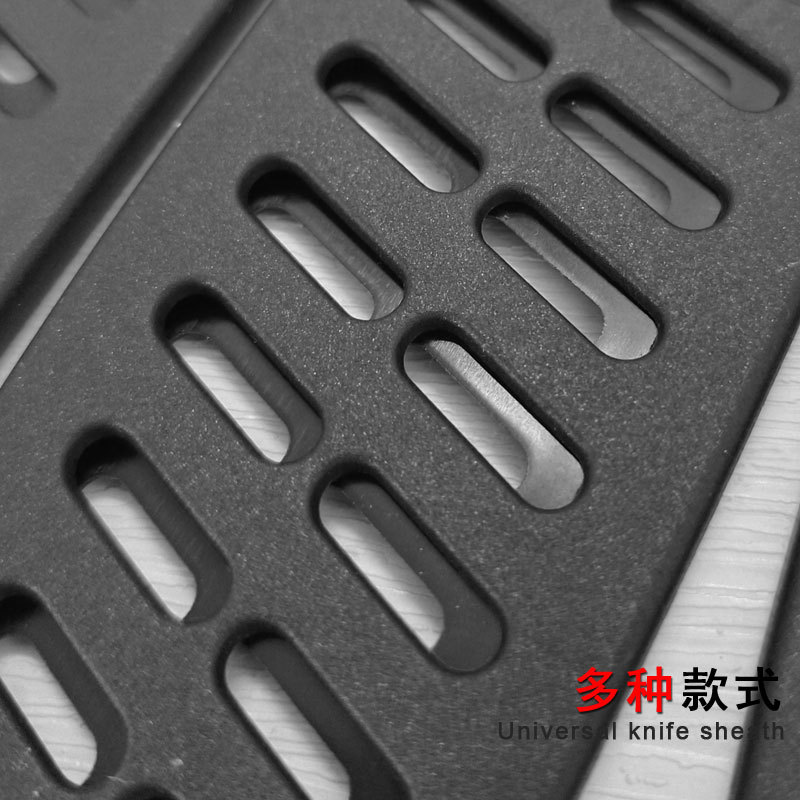 Universal knife sheaths, chef knives, fruit knives, plastic knife sleeves, knife sleeve protective covers, household kitchen knife sheaths, knife protective covers Application Scenario
