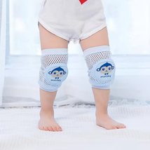 宝宝护膝防摔婴儿幼儿夏季爬行学步护膝套儿童学走路透气防摔护肘