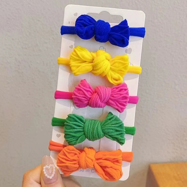 Wholesale of new Korean-style bow hair ties, hair bands, hair tie covers, leather bands, simple and high-elasticity hair ties for women, and hair accessories pic 42