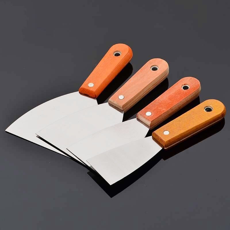 Small Spatula High Carbon Steel Putty Knife Cleaning Spatula Scraper Multi-Purpose Spatula Glass Spatula Cleaning Barbecue Oil