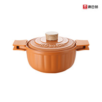 Cumbach pumpkin Ceramic Pot Large capacity high temperature casserole crock pot Ceramic pot pot stew meat health pot