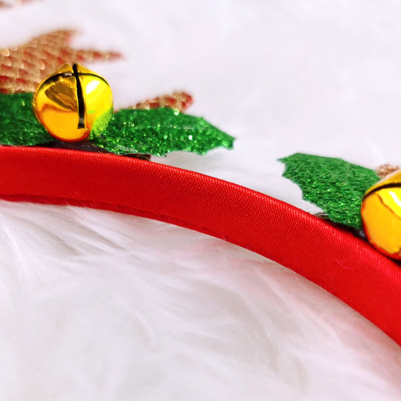 New Christmas antler cute hair band, parent-child children's hair clip, female Internet celebrity Instagram hair band, headwear, hair buckle gift Application Scenario