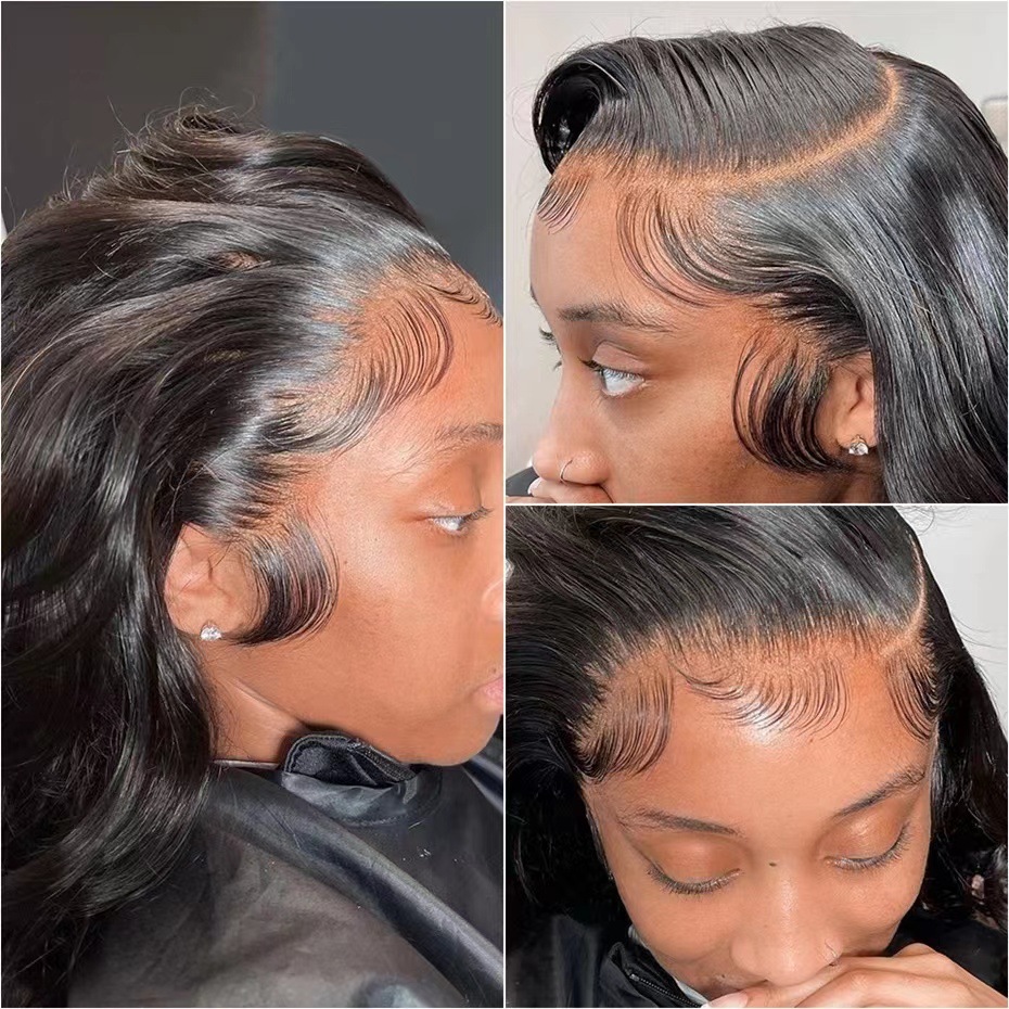 New 12A Front Lace Wig Wave Lace Front Wig details Picture