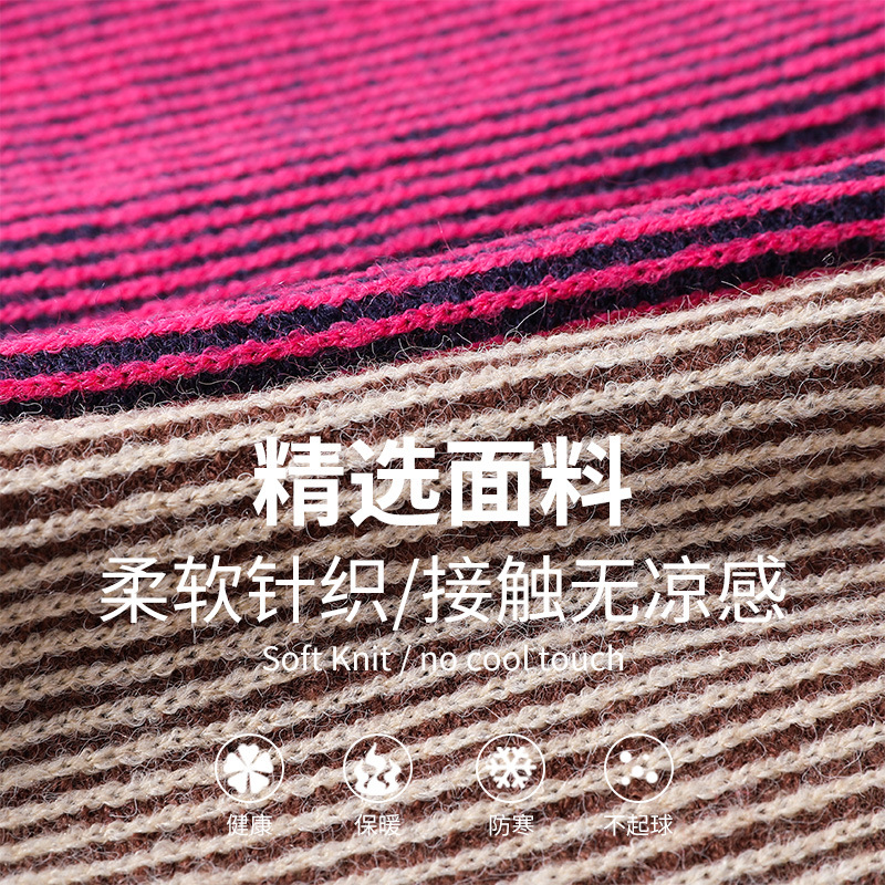 Cross-Border Warm Europe And The United States Knitted Hat Set Men And Women Double-Layer Cold Plus Velvet Hat Collar Gloves Three-Piece Winter Set Application Scenario