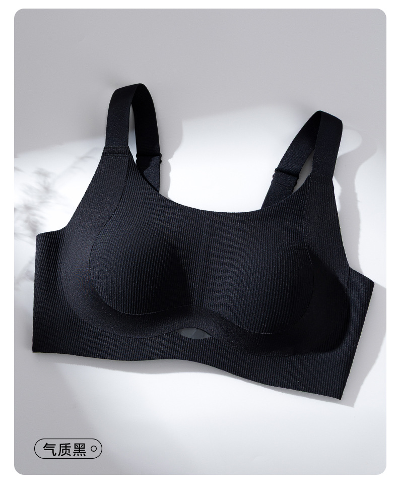 Seamless lingerie for women, small breast, anti-sagging, soft support, lifting and adjustment, fixed cup women's bra pic 21