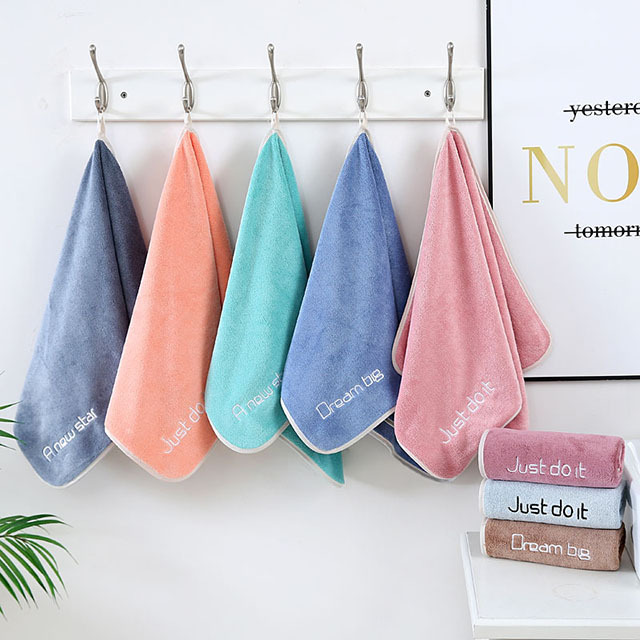 Towel Absorbent Hair Dry Hair Towel Quick Dry Large Wipe Hair Than Pure Cotton Wash Household Bath