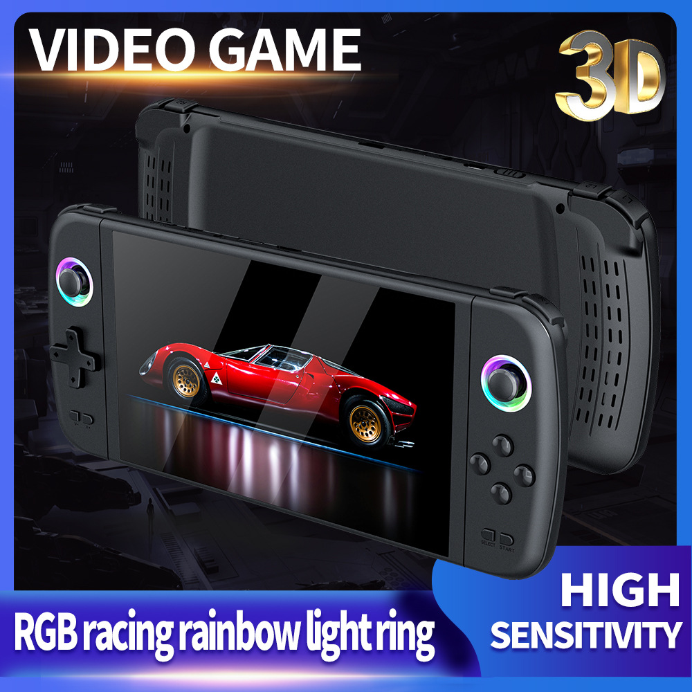 The new cross-border M27 large-screen handheld game console is a portable arcade, high-definition, nostalgic and retro home handheld that can be connected to a TV pic 1