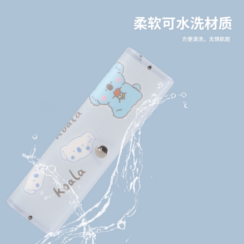 卡通动物透明/眼镜盒/近视眼镜盒产品图